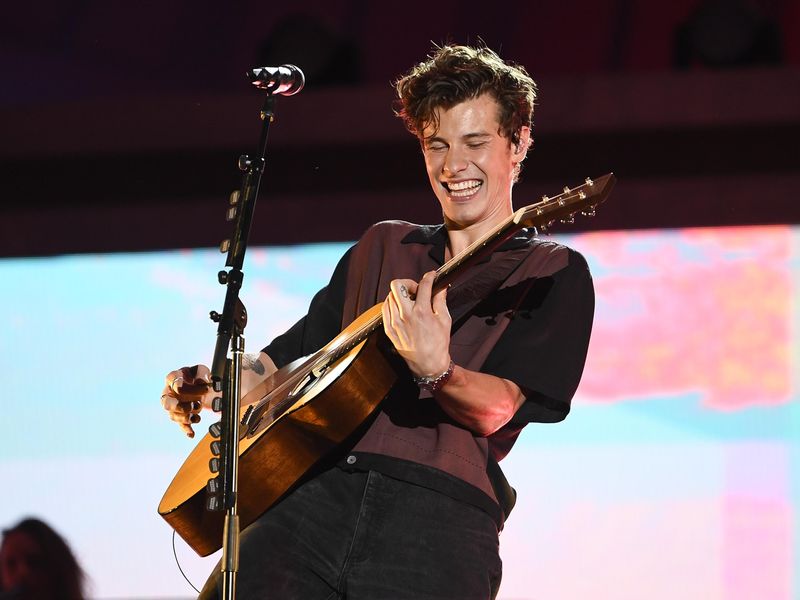 Shawn Mendes at Global Citizen Live in 2021