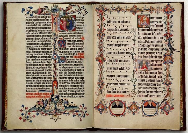 Sherborne Missal pages
