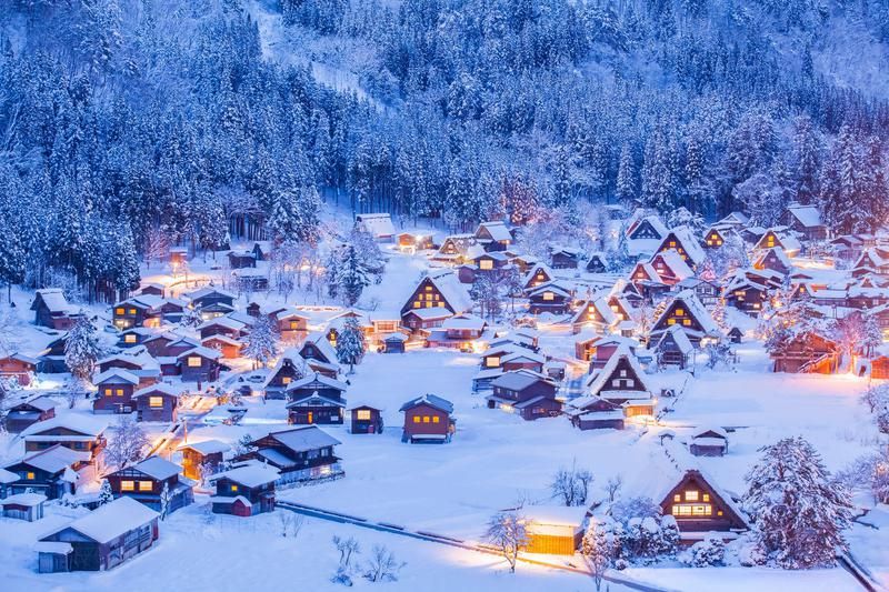 Shirakawa-go is Japan's answer to an alpine village.