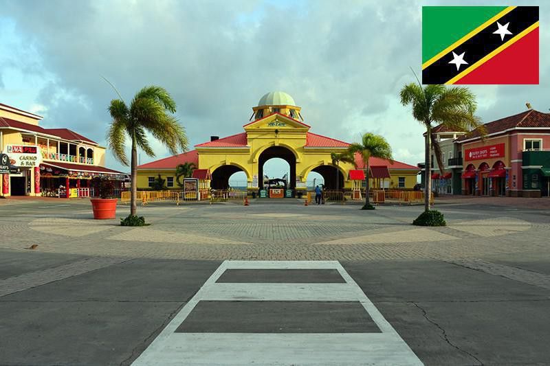 Shopping center in Saint Kitts and Nevis