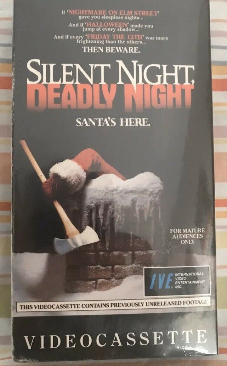 Silent Night, Deadly Night valuable VHS