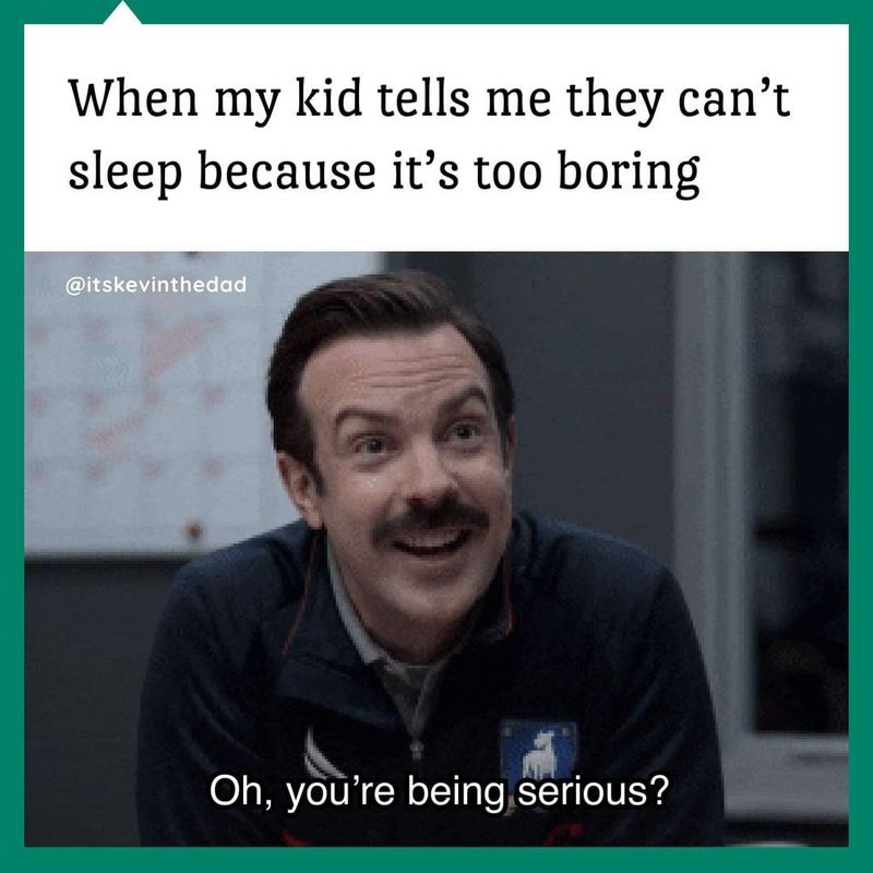 Sleep is boring