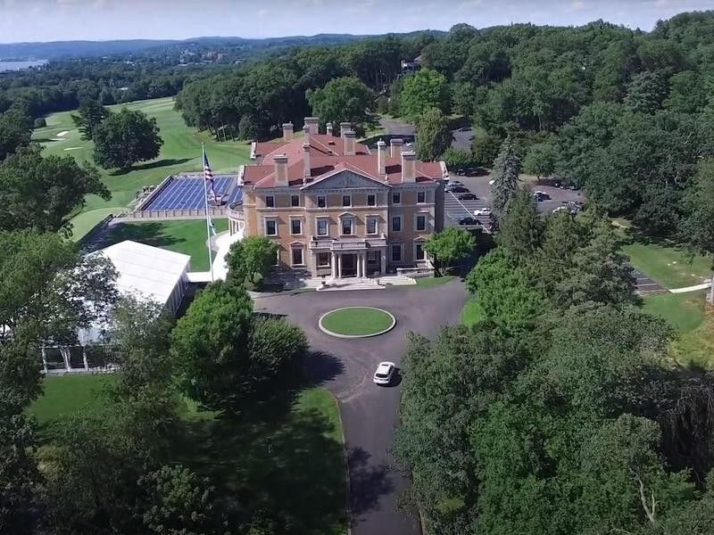 Sleepy Hollow Country Club drone footage