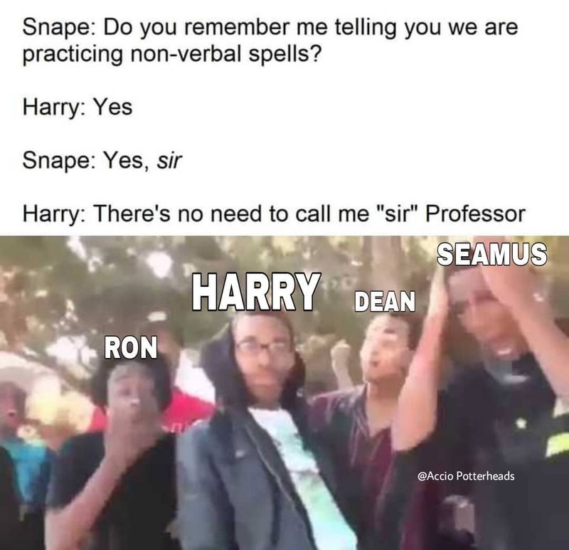 Snape sir meme