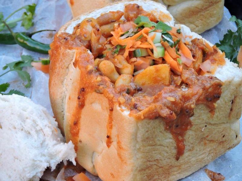 South African bunny chow