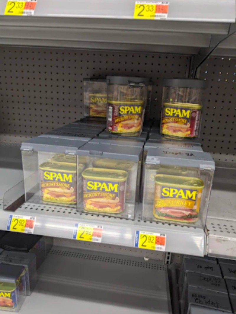 Spam in cases