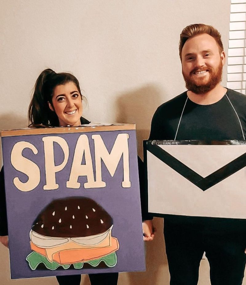 Spam mail costume