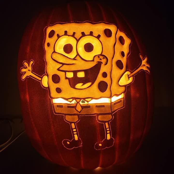 Spongebob pumpkin