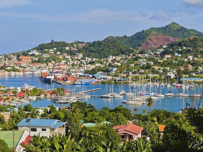 St. George's Harbor, Grenada W.I.