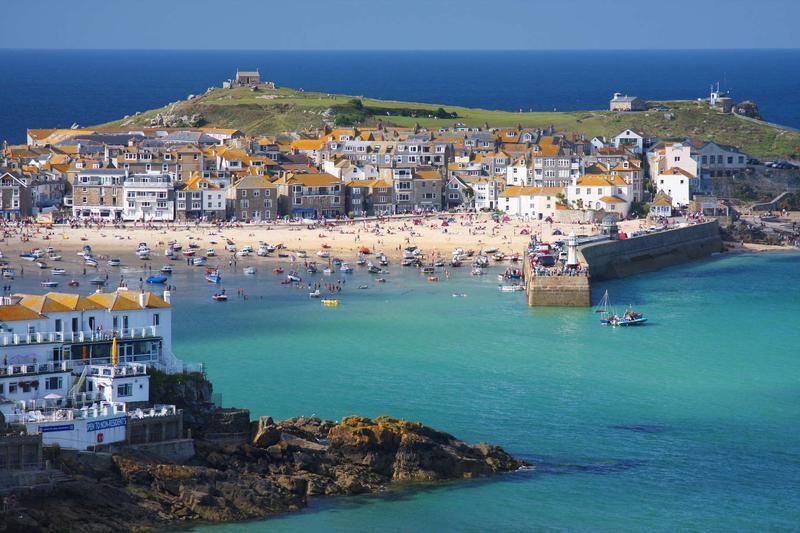 St Ives is home to some of the UK's most golden beaches