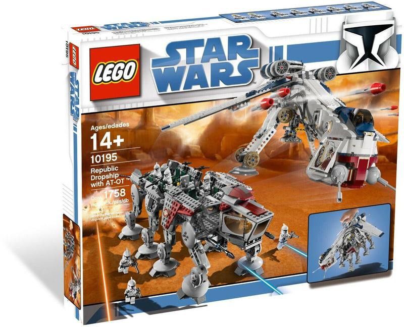 Star Wars Lego Dropship with AT-OT