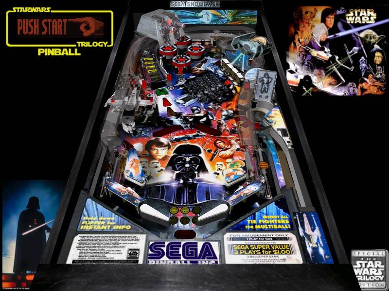 Star Wars Trilogy pinball machine