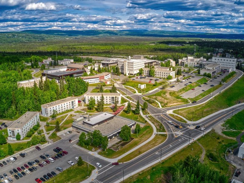 State University campus in Fairbanks, Alaska