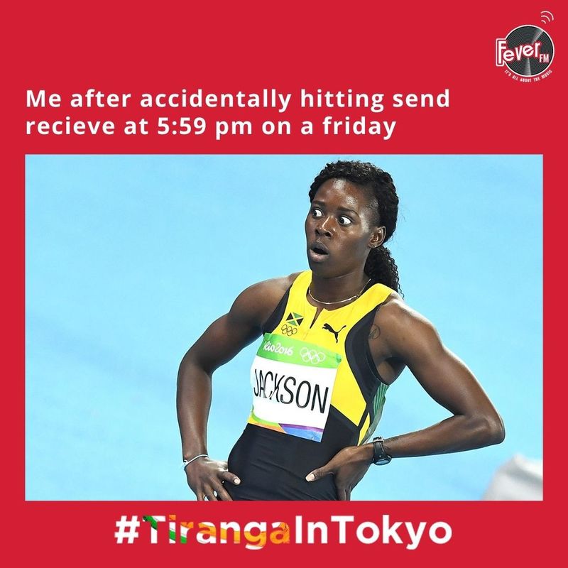 Stay away from work emails Olympic meme