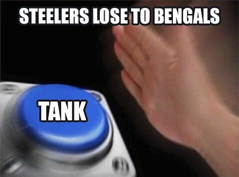 Steelers tanking meme