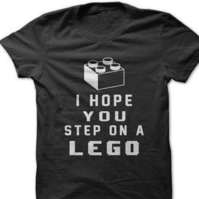 Step On a Lego Funny T-shirts