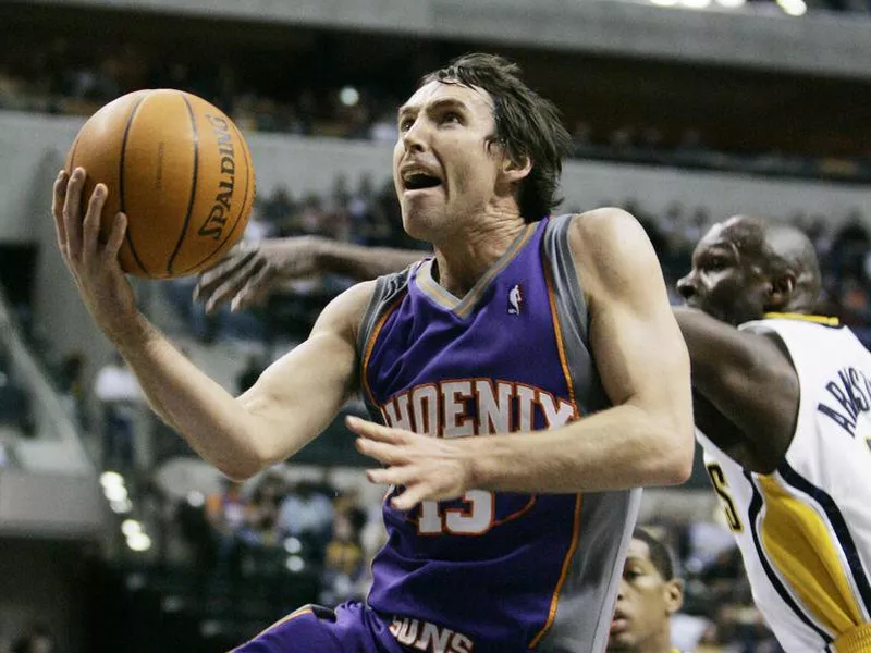 Steve Nash led the league in assists five times.