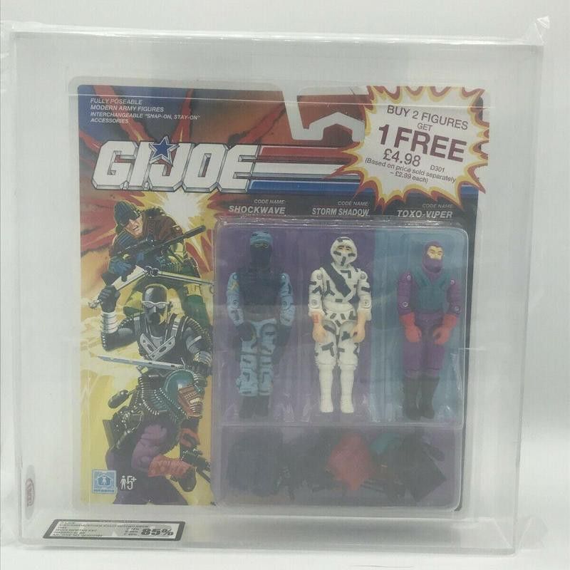Storm Shadow, Shockwave and Toxo-Viper Woolworth exclusive
