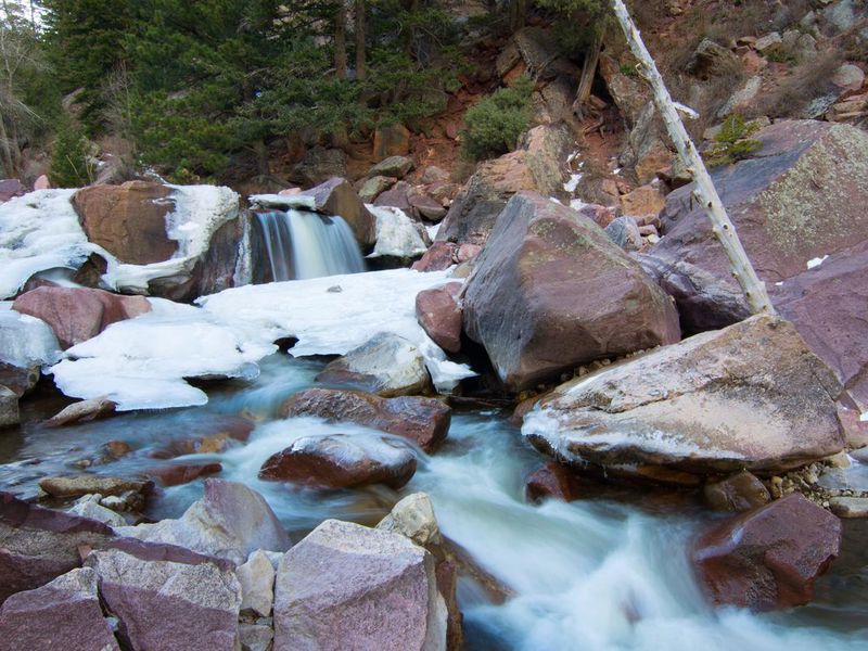 stream at Eldorado Canyon State Park