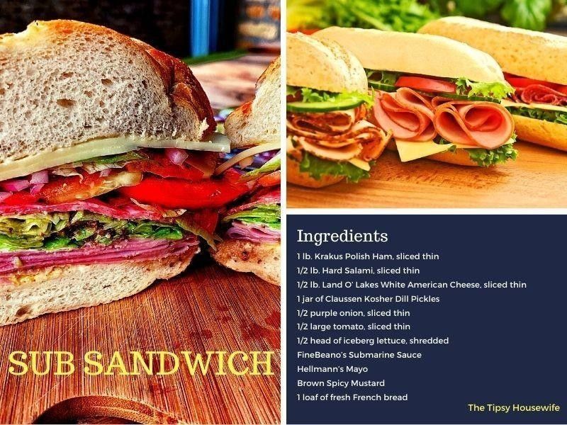 Sub sandwich recipe