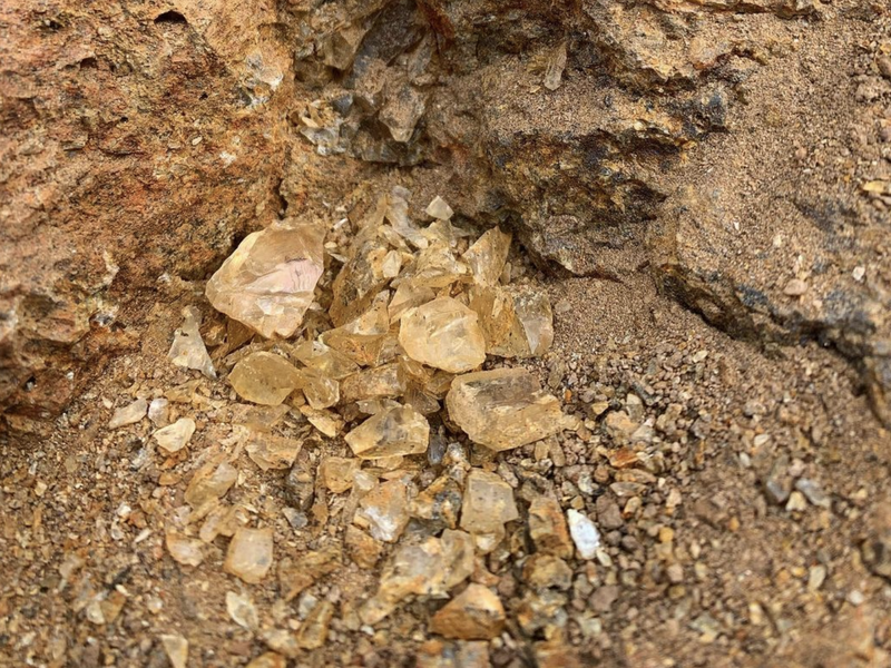 Sunstone mine in Oregon