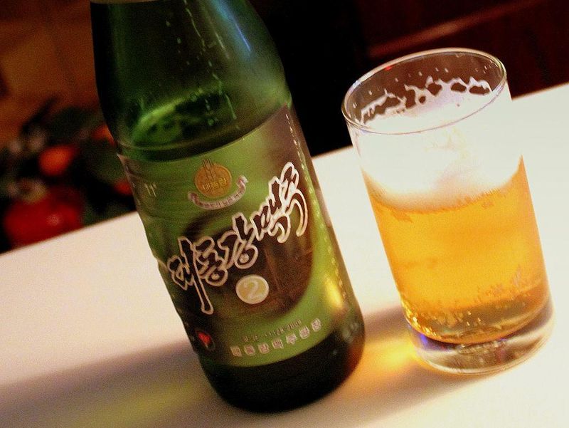 Taedonggang North Korean beer