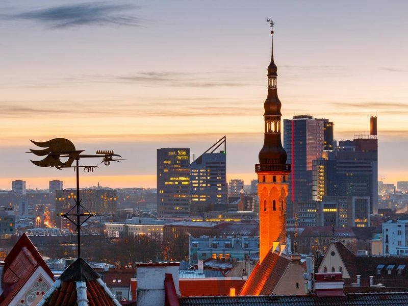 Tallinn at dawn