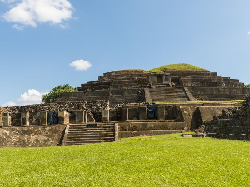 Tazumal Mayan ruins in El Salvador