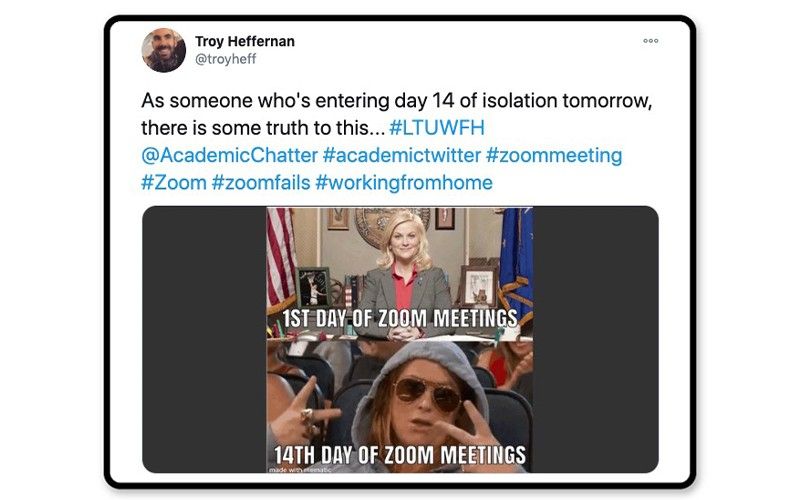 That Zoom meeting life