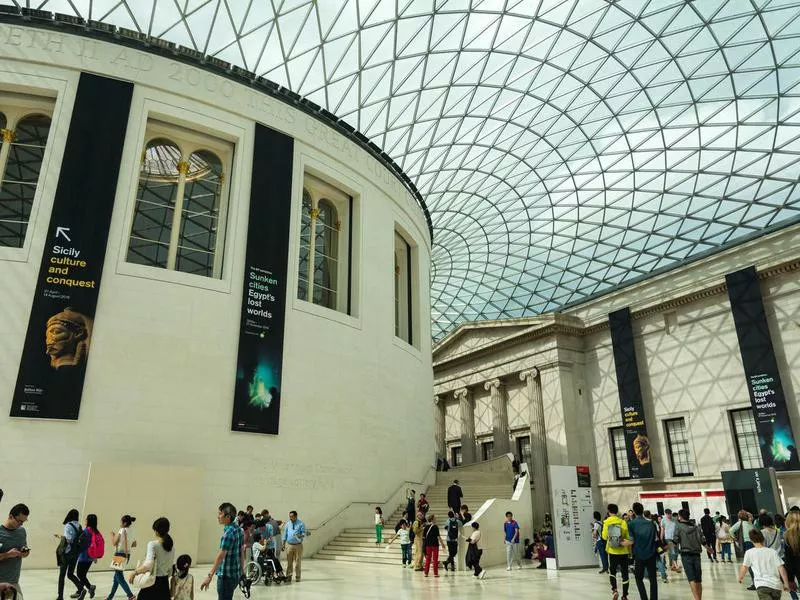 Το Βρετανικό Μουσείο το 1759.