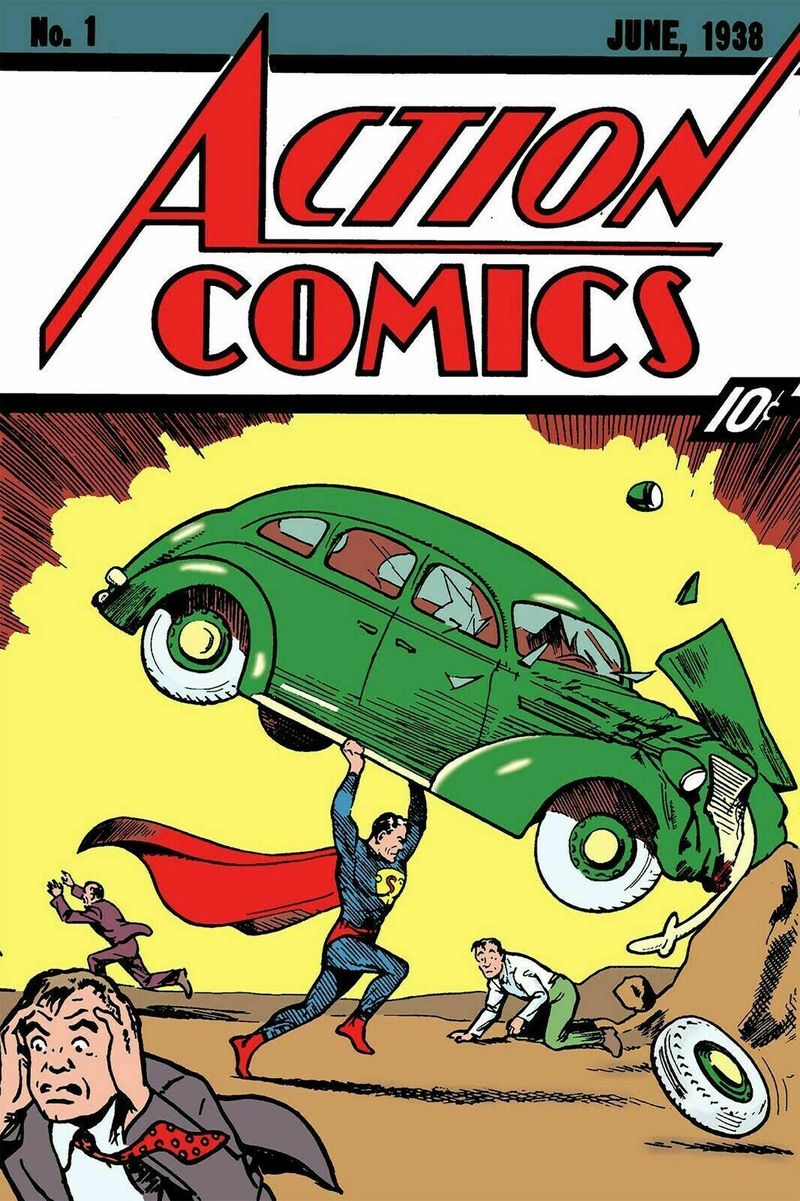 The cover of Action Comics #1