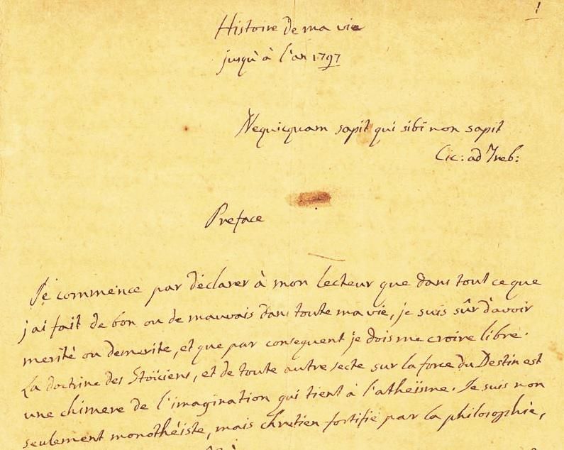 The Historie manuscript