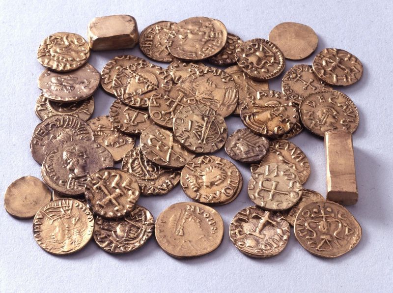 The hoard, close up