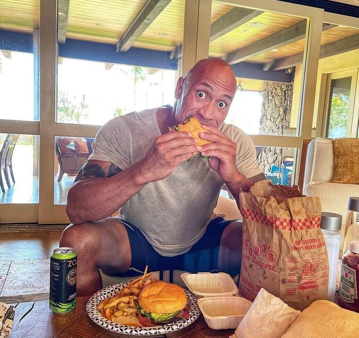 The Rock cheat meal