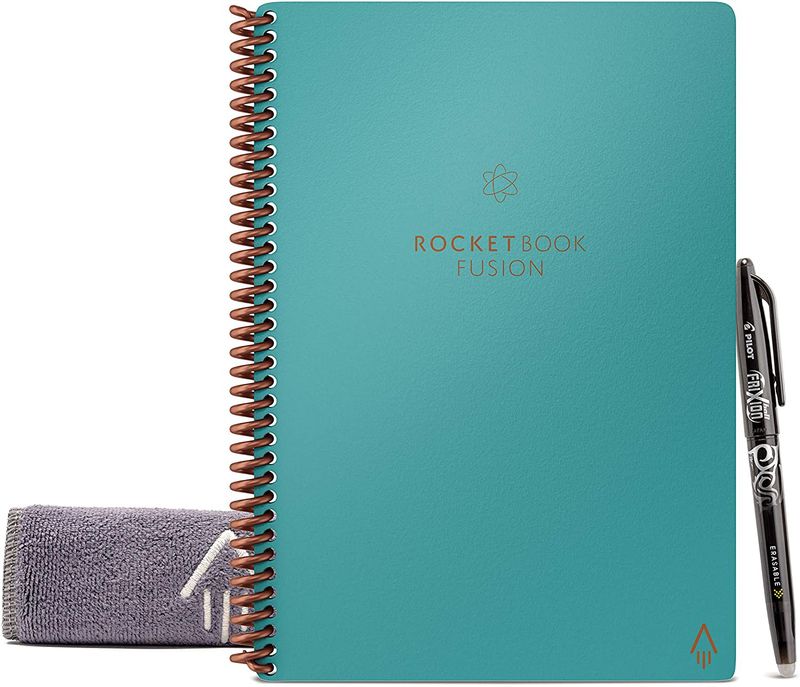 The Rocketbook reusable smart notebook