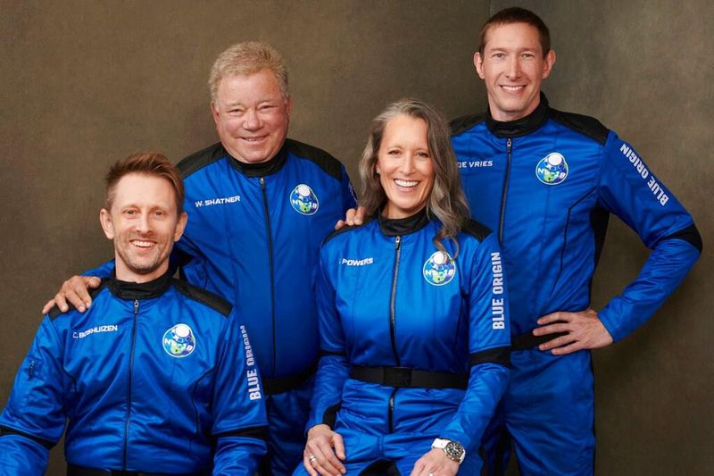 The second Blue Origin crew