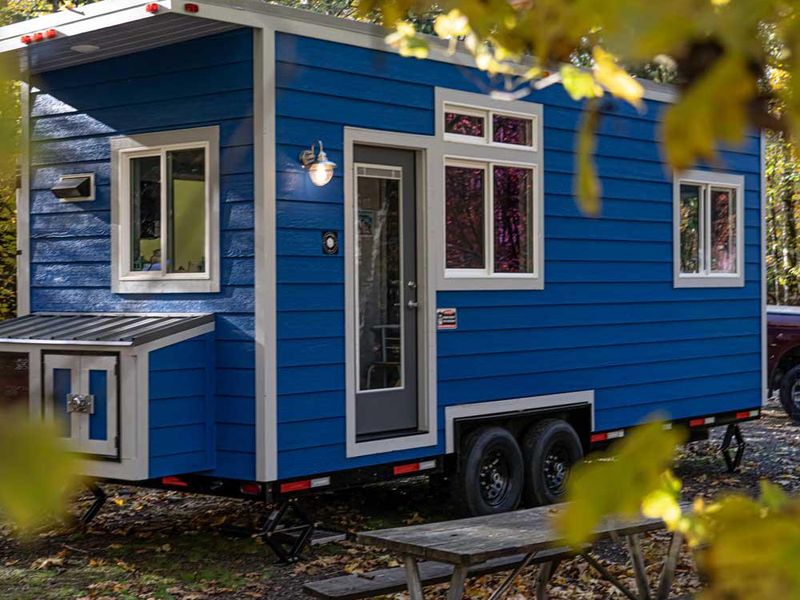 The True Blue Mobile Tiny Home