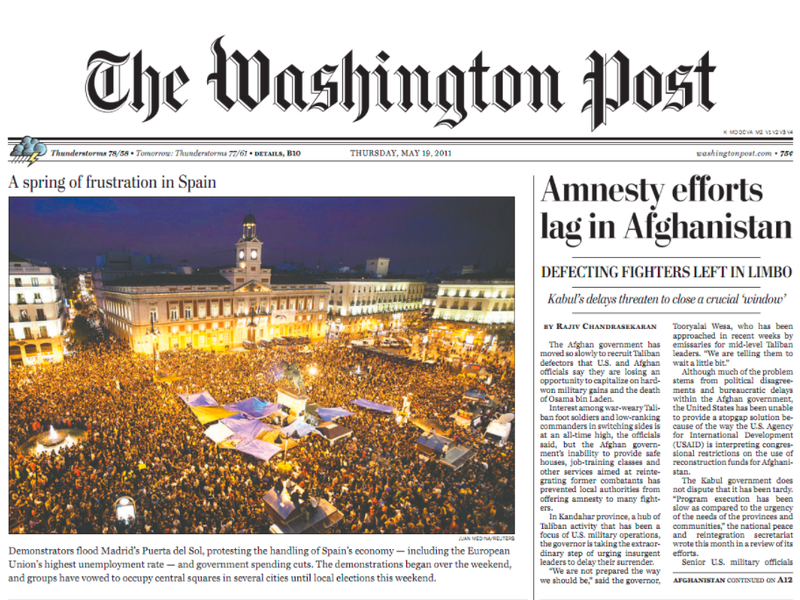 The Washington Post Newspaper Cover
