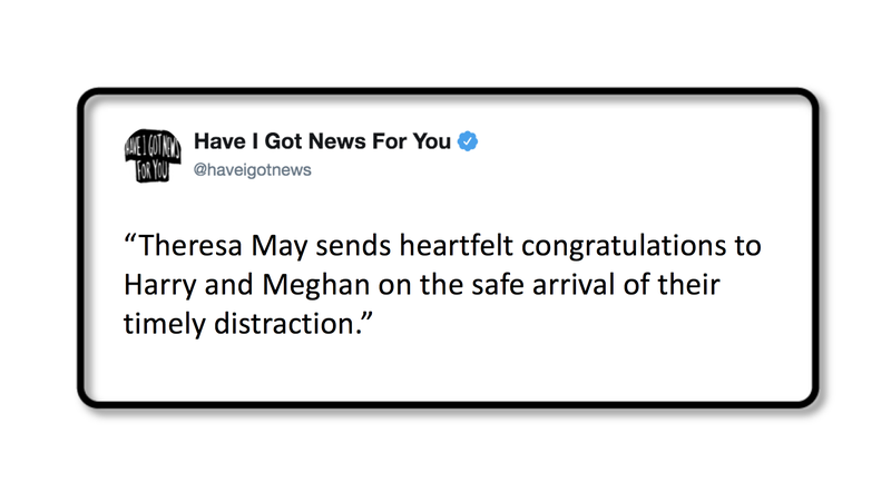 Theresa May's Respite