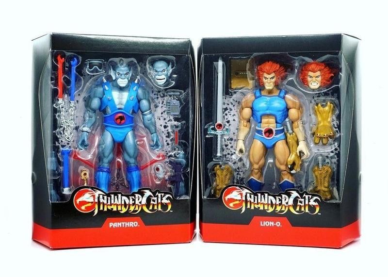 ThunderCats action figures in their boxes