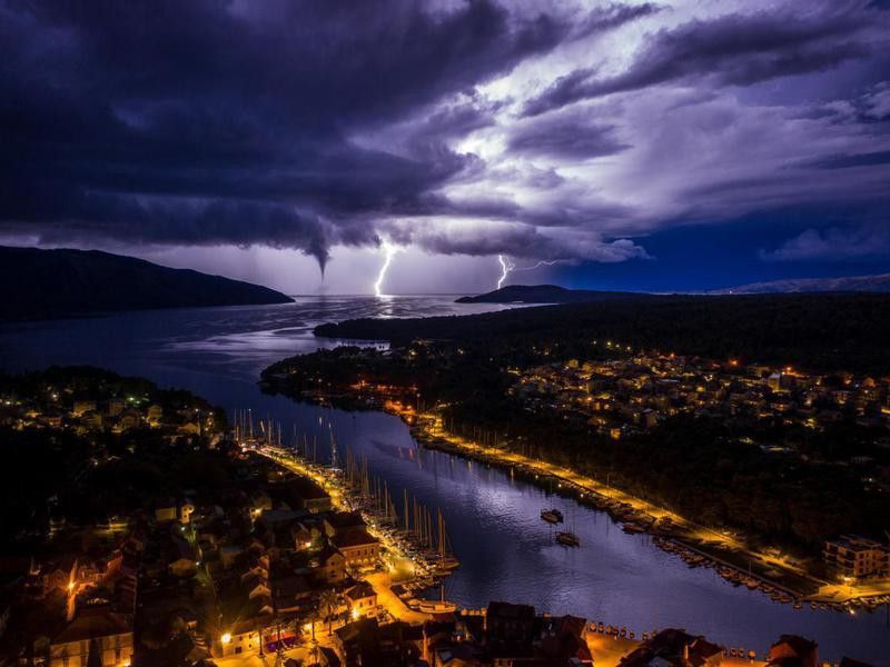 Thunderstorm in Hvar