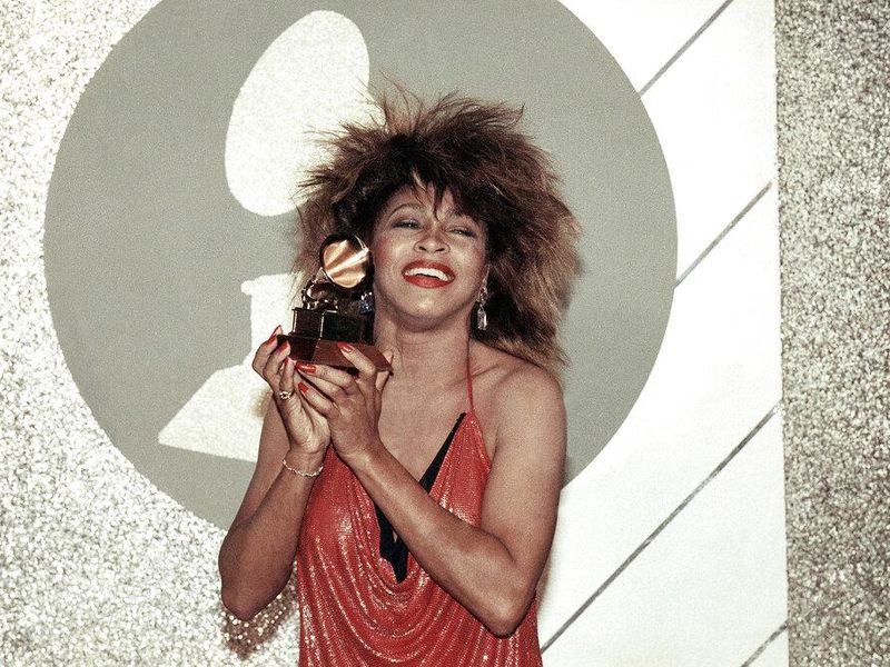 Tina Turner with Grammy