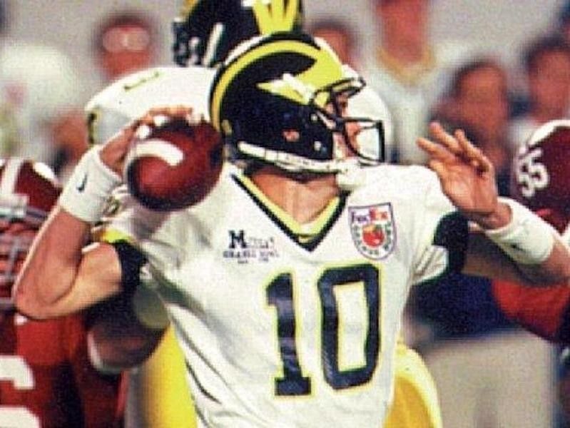 Tom Brady in the 2000 Orange Bowl