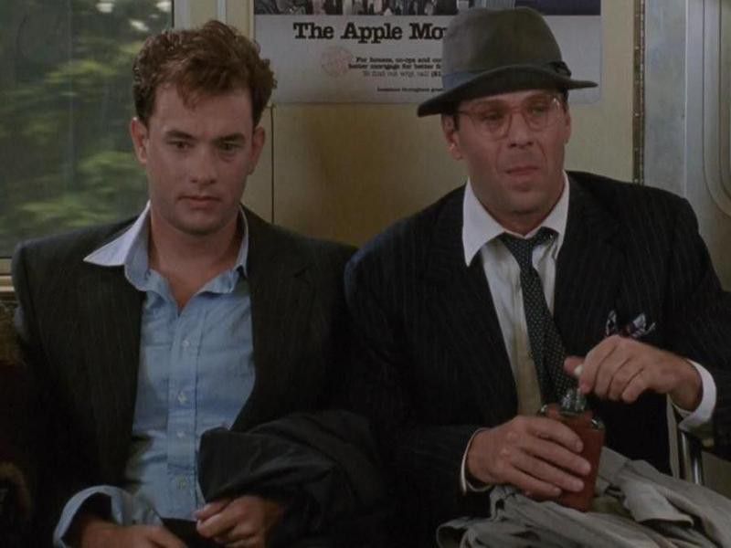 Tom Hanks and Bruce Willis