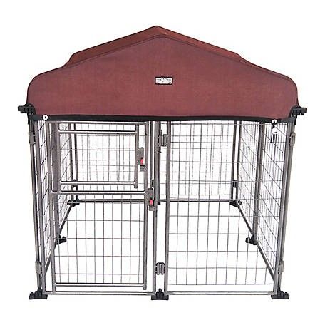 Tractor Supply dog kennel: My Pet Companion Expandable Neocraft Pet Kennel System With Cover