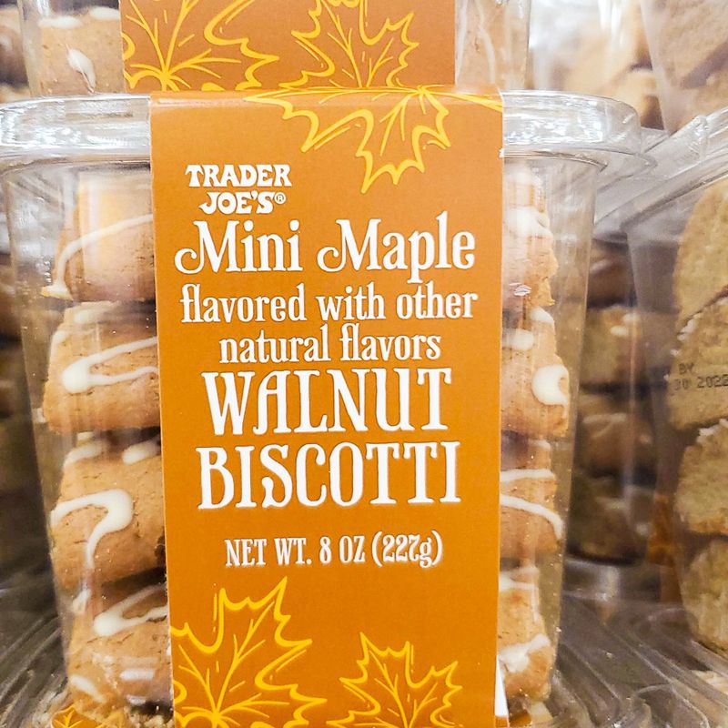 Trader Joe's Mini Maple Walnut Biscotti