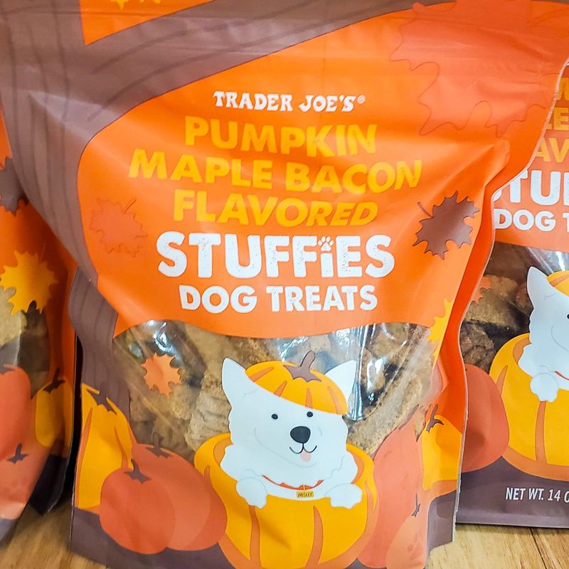 Trader Joe's Pumpkin Maple Bacon Flavored Dog Treats