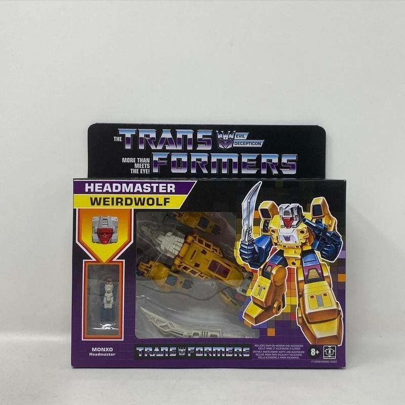 Transformers box with toy inside