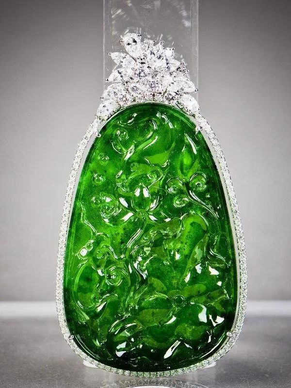 Translucent Natural Jade Pendant