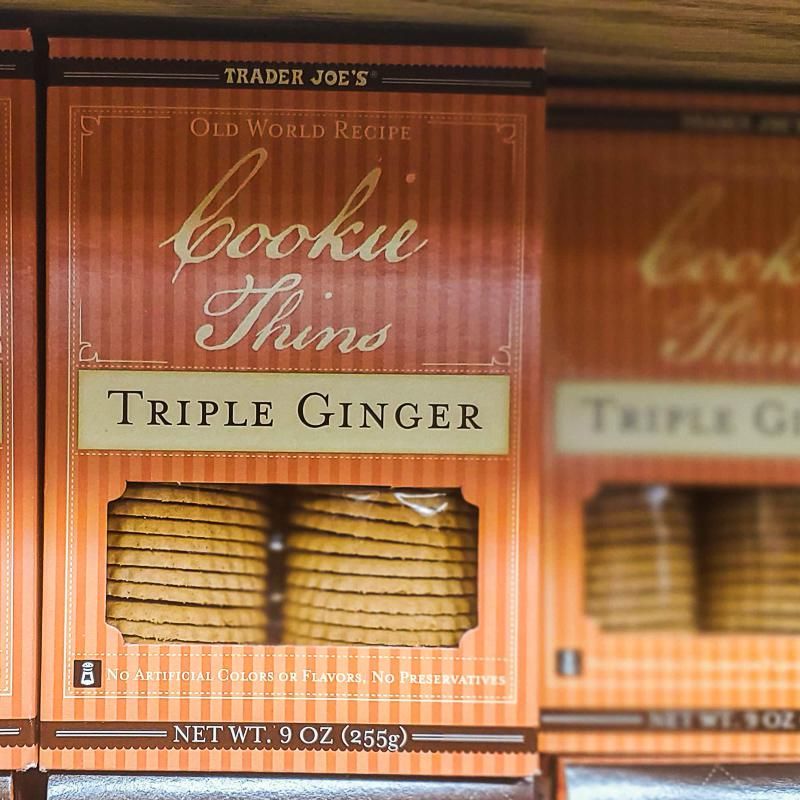 Triple Ginger Cookie Thins